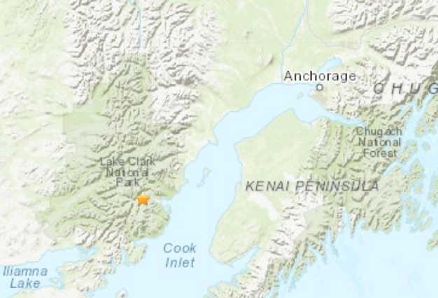 5.0 Quake Rattles Cook Inlet