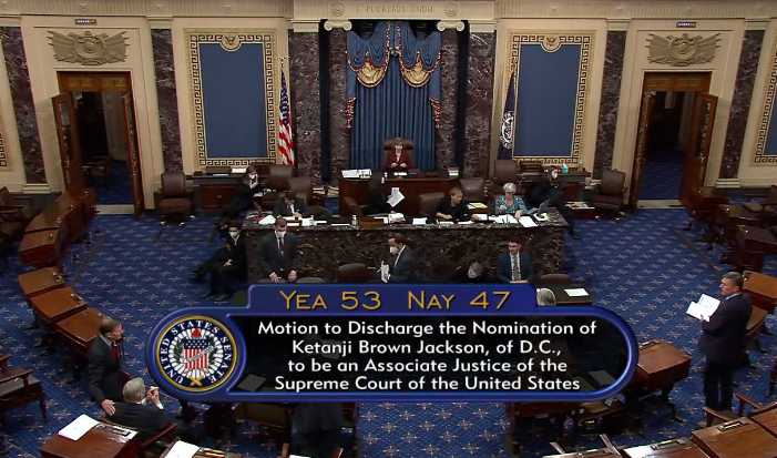 Jackson’s SCOTUS Nomination Clears Deadlocked Senate Judiciary Committee