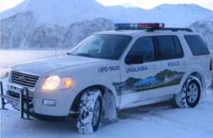 Unalaska police vehicle. Image-City of Unalaska