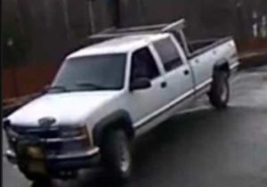 Image of Chevy pickup stolen on April 25th.