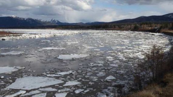 Alaska’s Big River Breaks up at Eagle