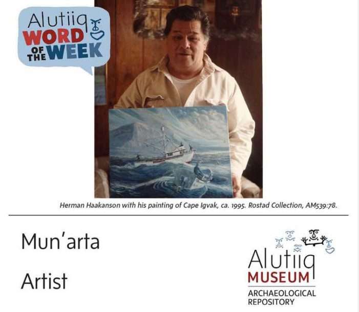 Artist-Alutiiq Word of the Week-June 20th