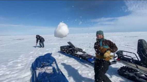 Utqiagvik, where there’s still snow in June