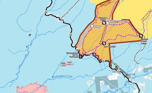 BLM temporarily closes Wickersham Dome area due to Minto Lakes Fire