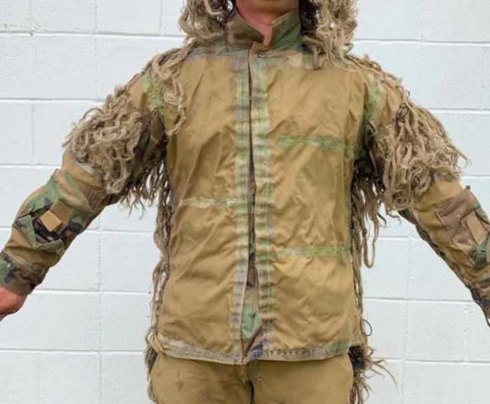 Wasilla Suspect in Ghillie suit Apprehended and Arrested on Stalking Charges