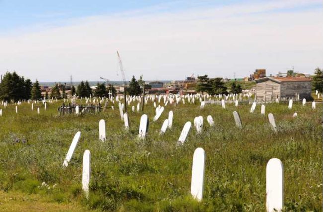 As of July 8, 2022, 124 Alaska Territorial Guard veterans rest in unmarked graves at the Belmont Point Cemetery in Nome. The state of Alaska Office of Veterans Affairs is working with local community partners, to include the local Veterans of Foreign War Post, to ensure the graves are marked in recognition of the veteran’s service. (Alaska National Guard photo by 1st Lt. Balinda O’Neal)