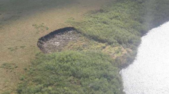 Thawing Arctic hillsides are major climate change contributors