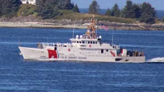 Coast Guard Cutter Douglas Denman arrives in Ketchikan