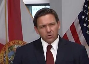 Florida governor Desantis. Image-Fox/YouTube video screengrab
