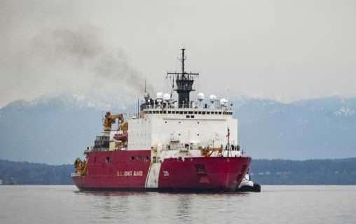 Coast Guard icebreaker departs for months-long Arctic deployment