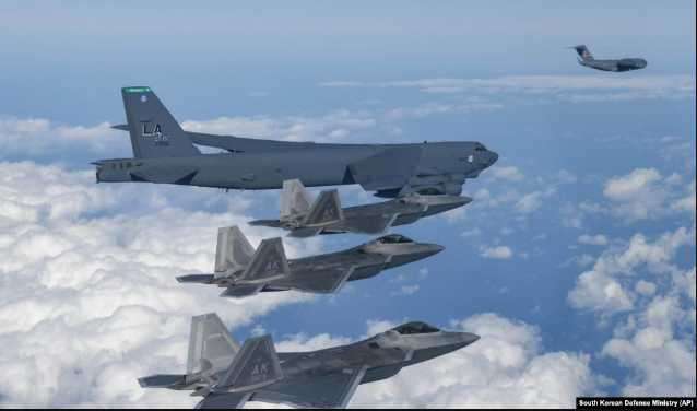US B-52s Fly Near South Korea, as North Korea Ramps Up Threats