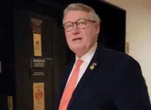 Republican Congressman Rick Allen. Image-Social Security Works/Twitter video screengrab