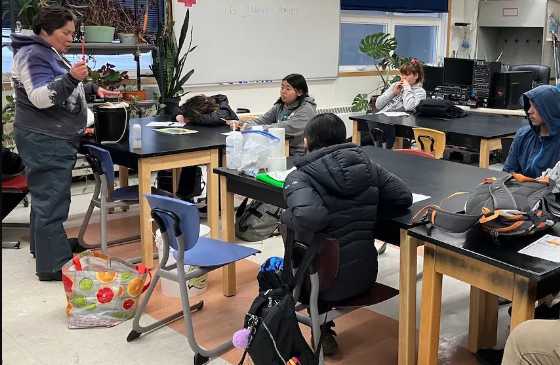 High school students learn about harmful algae in western Alaska