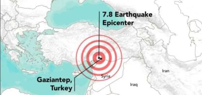 Earthquake epicenter. Image-VOA