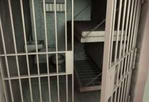 Prison cell. Public Domain