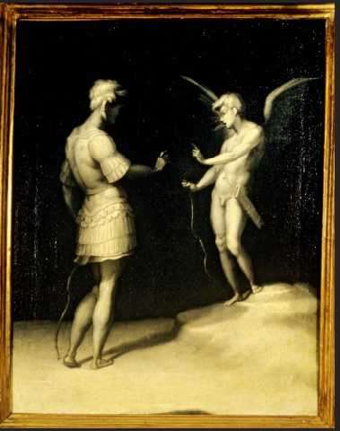 ‘Cupid and Apollo’ by Pontormo (attributed to the School of Andrea del Sarto) Samek Art Museum at Bucknell University/National Art Gallery