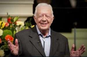 Former President Jimmy Carter. Image-CBS video screengrab
