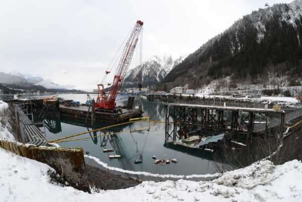 Coast Guard Sector Juneau, contractors successfully recover submerged tugboat