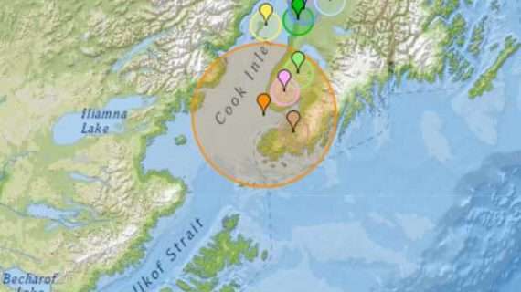 5.3 Quake Wakes up Kenai Peninsula Sunday Morning