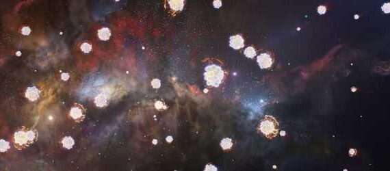 Astronomers find distant gas clouds with leftovers of the first stars