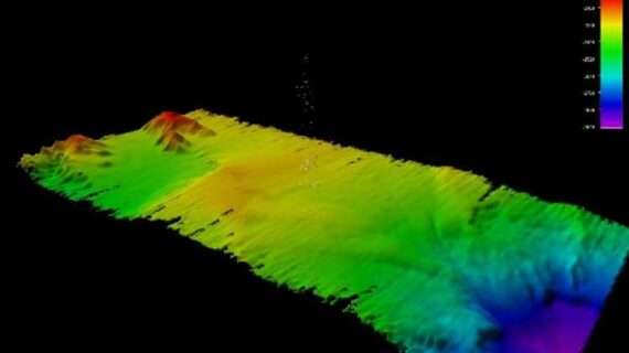 Previously Unknown Gas Seeps Discovered along Aleutian Trench