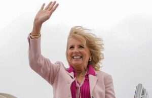First Lady Dr. Jill Biden in May 4th photo. Image-FB profiles