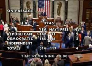 U.S. House debt ceiling vote. Image-NBC/YouTube video screengrab