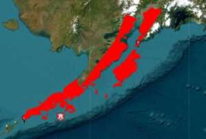 U.S. Tsunami Warning System map