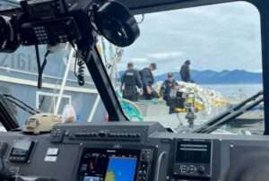 U.S. Coast Guard MSST Seattle (91109) conducts boardings in Alaska
