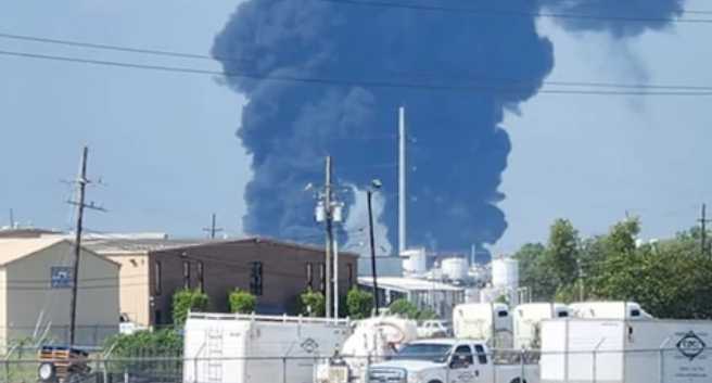 Thousands Evacuated After Chemical Leak and Massive Fire at ‘Cancer Alley’ Oil Refinery