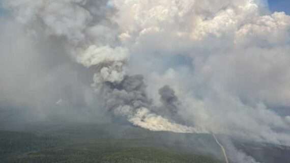 UAF helps present air quality data on popular Alaska wildfire website