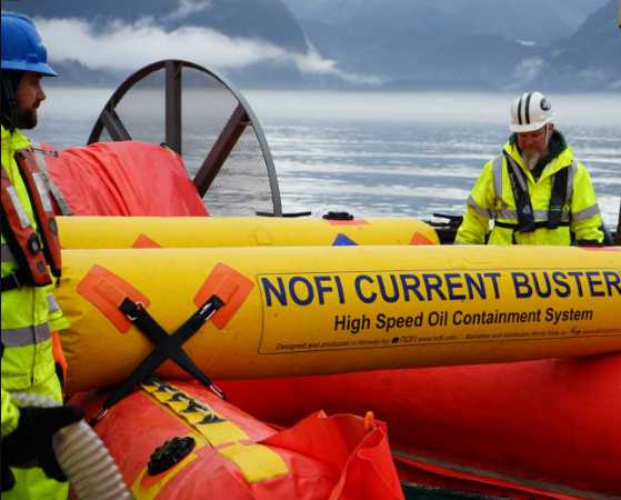 Coast Guard, Navy conduct pollution response exercises near Seward