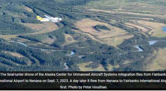 ACUASI completes first drone flight from Nenana to Fairbanks International Airport