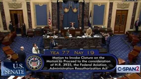 With House GOP in Chaos, Senate Advances Bipartisan Bill to Avert Shutdown