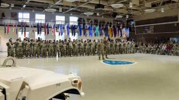 Alaska Army National Guard’s Bison Company set to deploy to Middle East