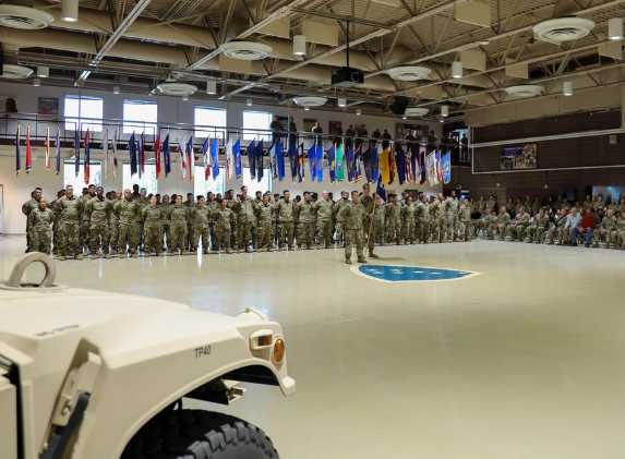 Alaska Army National Guard’s Bison Company set to deploy to Middle East