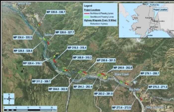 DOT&PF Takes Steps to Enhance Safety Along Steese, Richardson & Alaska Highways