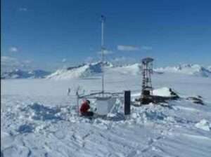Weather stations collect a variety of information, including soil temps and snowpack.

