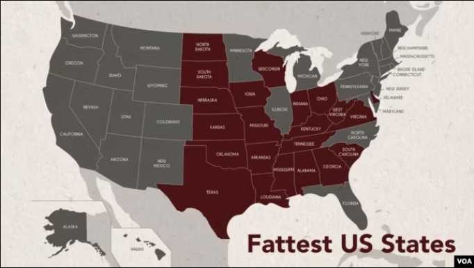 America Keeps Getting Fatter — These Are the Heaviest States of All