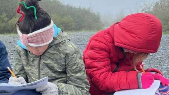 GI helps young hands and eyes get a taste of science in the outdoors