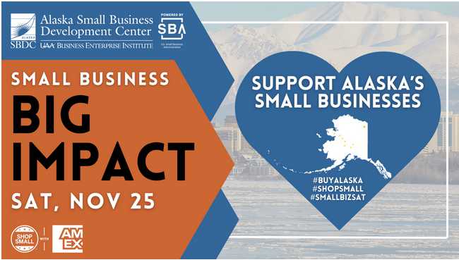 Support the Alaska Economy by Shopping Small on Small Business Saturday