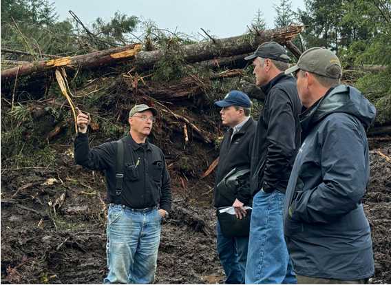 Governor Dunleavy Meets with Wrangell Residents Following Fatal Landslide
