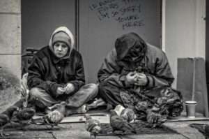 Homeless. Image-George Hodan