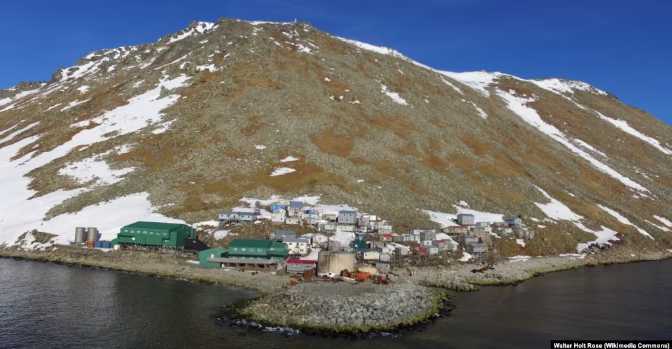 Climate Change Brings Collapsing Stilts and Hungry Bears to Little Diomede Island