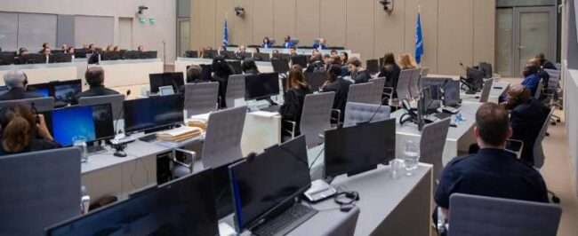 The International Criminal Court. Image-ICC