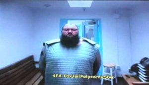Joshua Butcher at Fairbanks Jail. FB jailcam