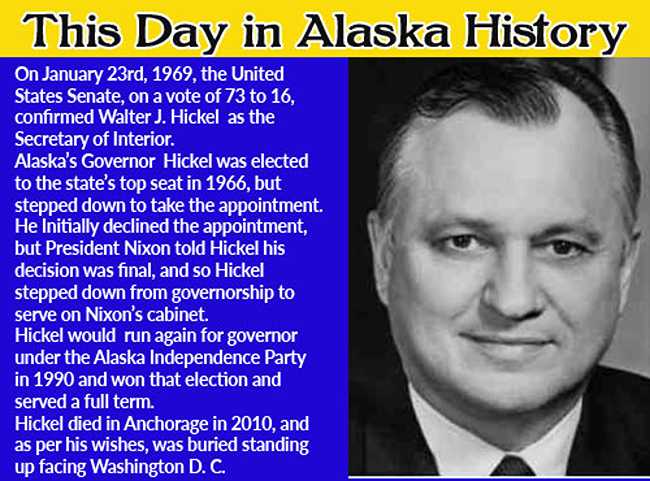 This Day in Alaska History-January 23rd, 1969