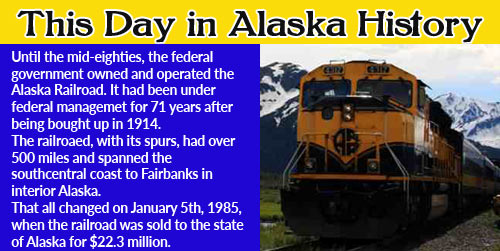 This Day in Alaska History-January 5th, 1985