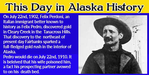 This Day in Alaskan History-July 22nd, 1902