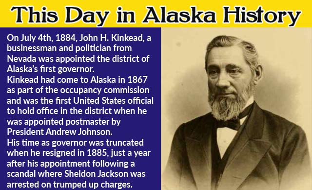 This Day in Alaskan History-July 4th, 1884